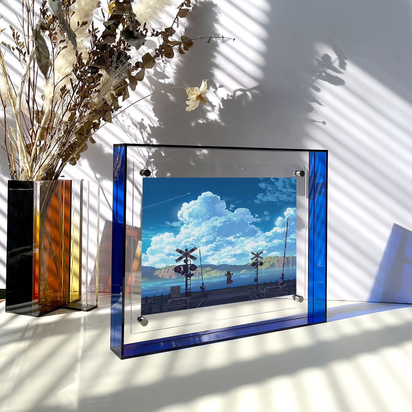 6*8 inches Acrylic Modern Art Picture Frames- Colorful